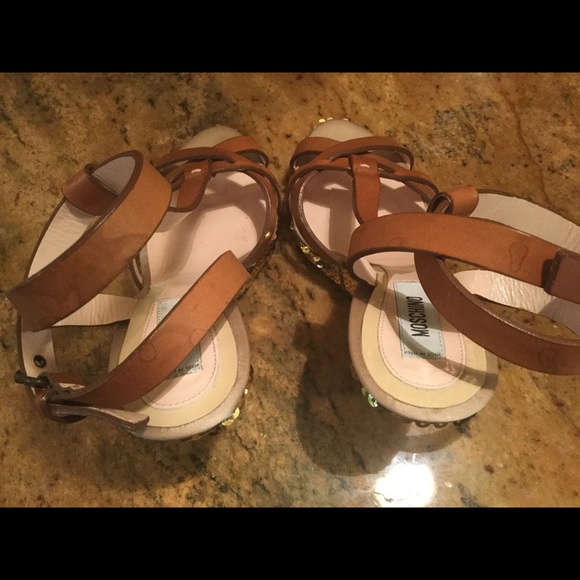 Moschino Runway Collection Sequin Wedge - Picture 8 of 8